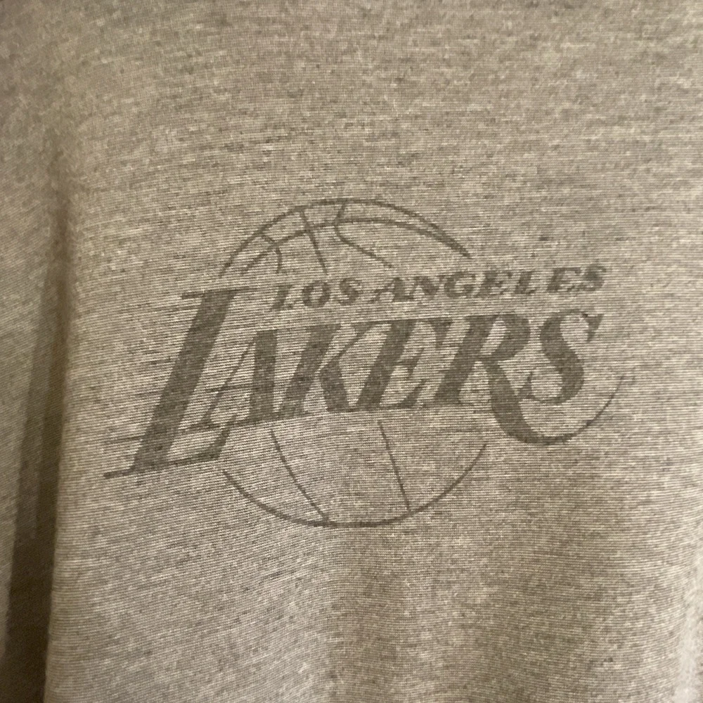 Men's Los Angeles Lakers Hoodie Performance‎ Tailgate Gray Size Small